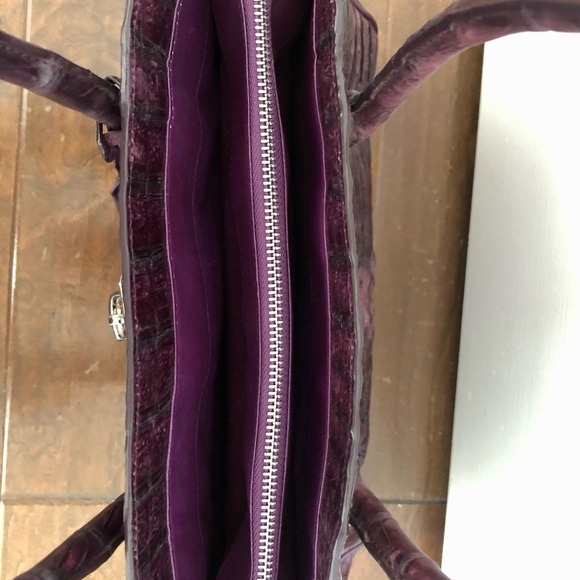 Genuine Crocodile Skin Top Handle Handbag - Picture 9 of 9